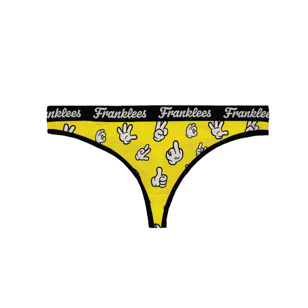 G-String | Soft Cotton | Cartoon Hands