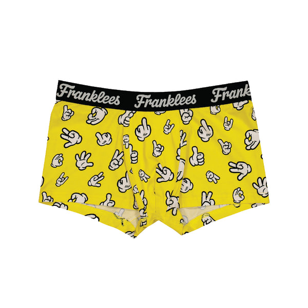 Short Leg Trunk | Soft Cotton | Cartoon Hands