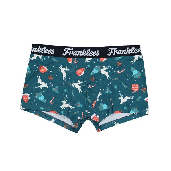 Short Leg Trunk | Soft Cotton | Happy Holidays