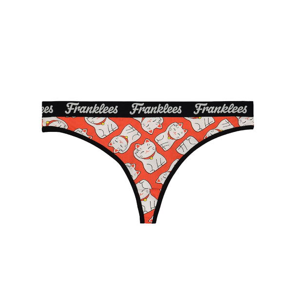 G-String | Soft Cotton | Lucky Cat